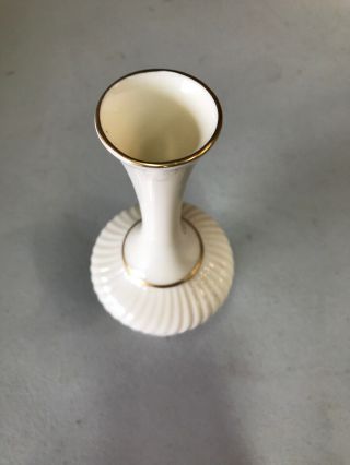 Lenox Small Bud Vase Dresser Tray Rose Bowl with Gold Trim 3
