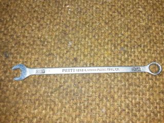 Vintage Proto 1212 - L Plomb Tool Co.  3/8 Open End Wrench
