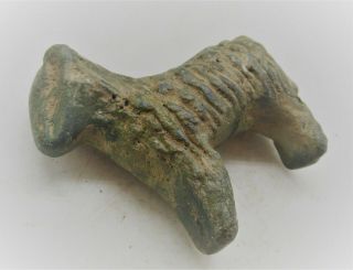 CIRCA 100BC - 100AD ANCIENT CELTIC BRONZE HORSE FIGURINE BRITISH FINDS 3