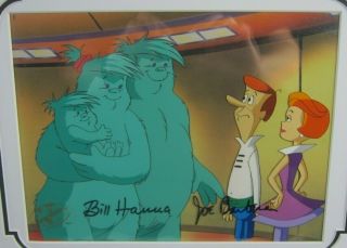 Signed Hanna - Barbera Hand Painted Production Cel Jetsons The Movie Meet Furbelow 2