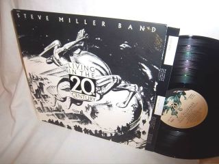 Steve Miller Band - Living In The 20th Century Nm/vg,  Rock Lp