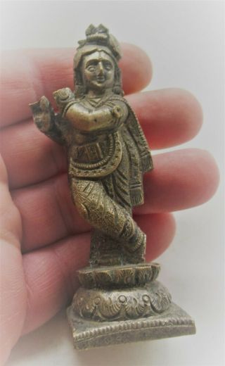 Old Near Eastern Bronze Buddha Figurine Needs Further Research