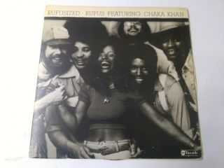 Rufus Featuring Chaka Khan - Rufusized Vinyl Lp 1974