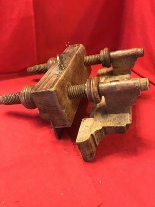 Vintage Wooden Screw Arm Plow Plane By Ohio Tool Co No.  98