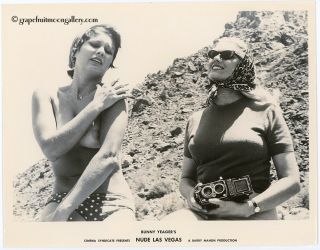 Bunny Yeager Estate 1964 B - Movie Vintage Photograph Nude Las Vegas Showgirl Rare