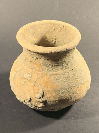 Ancient Indus Valley Terracotta Pot Vessel - Circa.  2200 - 1500bce