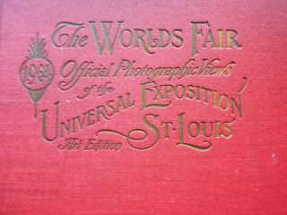 1904 St.  Louis Missouri Art Edition Official Photographic Views Universal Expo