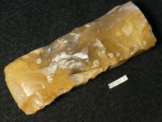 4800y.  O: Wonderful Ax 100mms Danish Stone Age Neolithic Single Grave Flint Silex