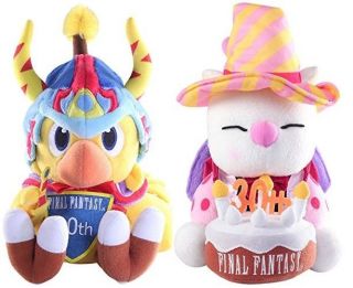 Final Fantasy :30th Anniversary Plush Doll Chocobo & Moguri / Square Enix Fugure