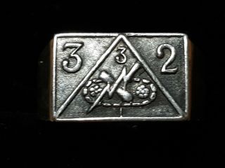3rd Armored Division 32nd Armored Regiment Silver Wwii
