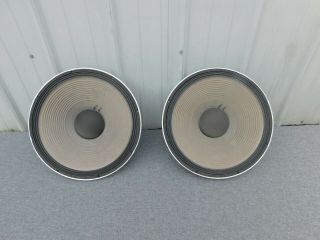 2 Vintage Jbl 2226h 15 Inch Speakers,