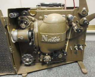 Vintage 1949 Signal Corps Natco Ph - 131 - K Us Military Movie Projector 16mm