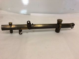 Antique Brass Scale Beam Arm,  Repurpose/parts/ Steampunk (221)