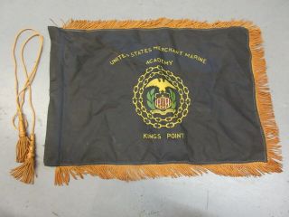 Us Ww2 Merchant Marine Academy Small Flag Guidon