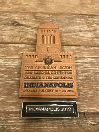 2019 American Legion National Convention Medal And Bar (1st Time On Ebay)