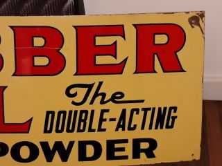 - Clabber Girl Baking Powder Painted Metal Double - Sided Sign 2