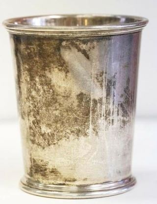 S Kirk & Son Sterling Silver Julep Cup With Rolled Edge 277 (cup 3)