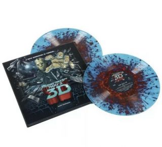 Friday The 13th Part 3 3D 2xLP 180g BLUE w/RED SPLATTER Vinyl Waxwork 2