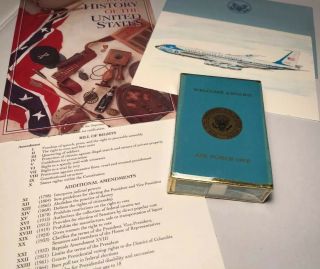 Welcome Aboard Air Force One Deck Of Playing Cards Us President Seal