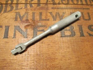 Vtg Plomb 9/32 " Drive Wf - 7 Breaker Bar Plvmb Mechanic Tool Old Socket Wrench