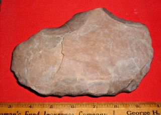 Select (6.  5 ") Paleolithic Acheulean Early Man Axe,  Prehistoric African Artifact