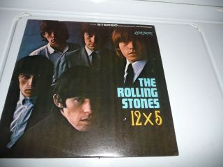The Rolling Stones " 12 X 5 " Vinyl Lp Record Ps402 London Sterophonic