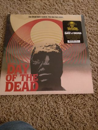 Day Of The Dead Ost Soundtrack Split Red & Blue Vinyl Waxwork Lp Oop