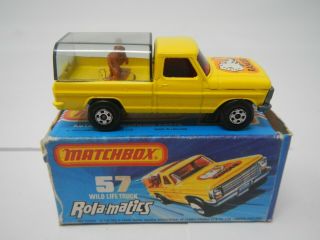 Matchbox Rolamatics Wild Life Truck 57