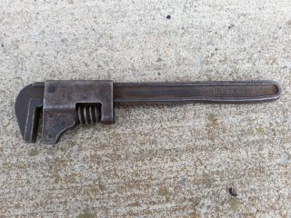 Vintage 9 " Auto Adjustable Pipe Wrench