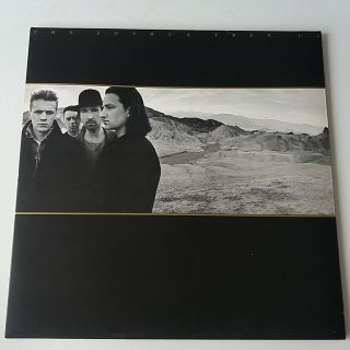 U2 - Joshua Tree - Vinyl Lp Early Uk Press,  Insert Ex,  /nm