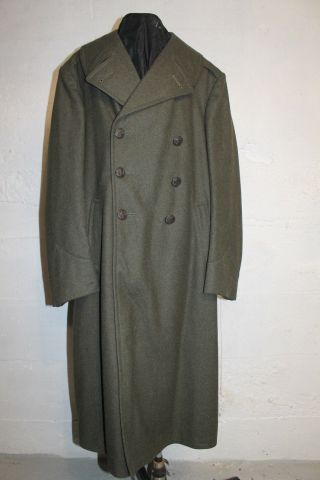 1944 Dated Usmc Overcoat Size 6l