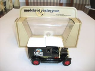 Model Of Yesteryear Y - 12 - 3 Ford T Capt Morgan Issue 3 Scarce