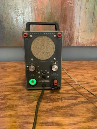 Vintage Heathkit Signal Tracer Meter Model It - 12 Green Eye