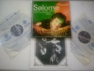 Birgit Nilsson / Georg Solti Richard Strauss - Salome Lp Stereo Decca Set 228 - 9