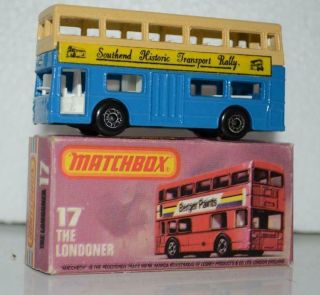 Lesney Matchbox Superfast - Londoner Bus - Southend Vehicle Rally 17