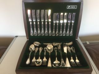 50 Piece Canteen Of Soligen Germany 18/10 Silver Plated Cutlery