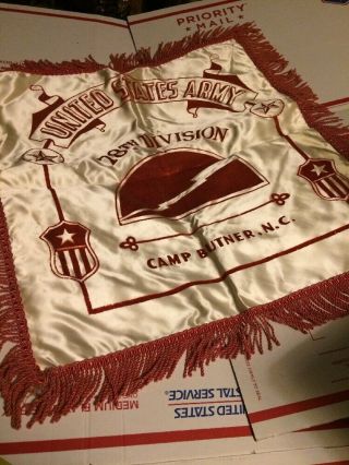 Wwii 78th Division United States Army Camp Butner N.  C.  Pillow Cover Ww2 Usgi Usa