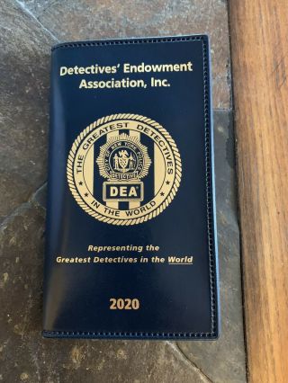 Nypd Dea Official Member 2020 Calendar Book With Silk Screened Binder