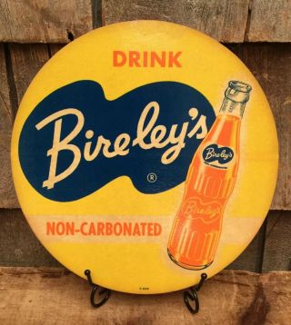 Vintage Drink Bireley’s Soda Pop Beverage Advertising Promo Decal Sticker Sign