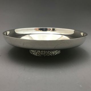 Christopher Lawrence Silver Footed Dish London 1975