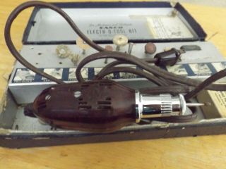 Vintage Casco Electr - O - Tool Electric Power Tool Early Dremel Type Tool