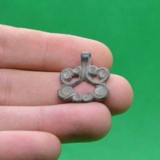Ancient Celtic Druids Bronze Fertility Amulet Pendant - 300/100 Bc