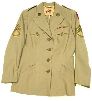 Wwii Wac Womens Us Army Officers Summer Uniform