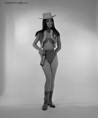 Vintage Bunny Yeager Pin - Up Camera Negative Sharp Shooter Cowgirl Mickey O 