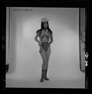 Vintage Bunny Yeager Pin - Up Camera Negative Sharp Shooter Cowgirl Mickey O ' Brien 2