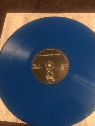 Rage Against The Machine Battle Of Los Angeles Blue Wax Music On Vinyl 102/500