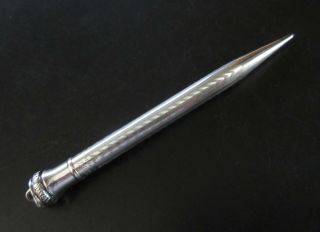 Vintage Wahl Eversharp Retractable Mechanical Pencil Silver Plated Made In Usa