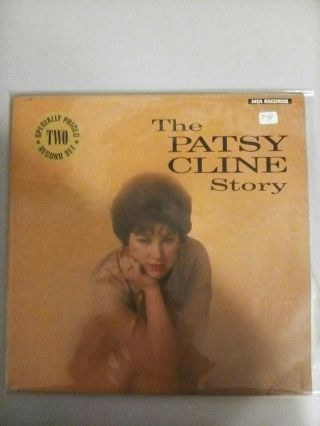 Patsy Cline - The Patsy Cline Story,  Dbl.  Lp - Vinyl Record Album.