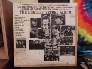 The Beatles Second Album LP 1964 MONO pressing You Really Got A Hold On Me 2