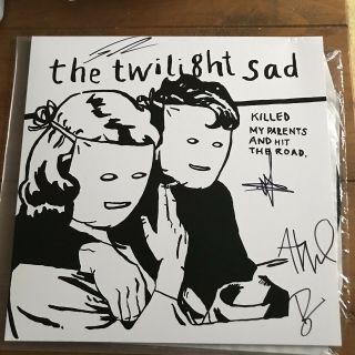 The Twilight Sad - Killed My Parents And Hit 12” Vinyl Lp Signed Autographed